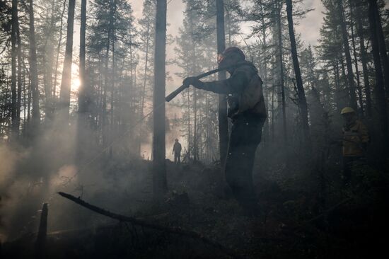 Wildfires put out in Yakutia