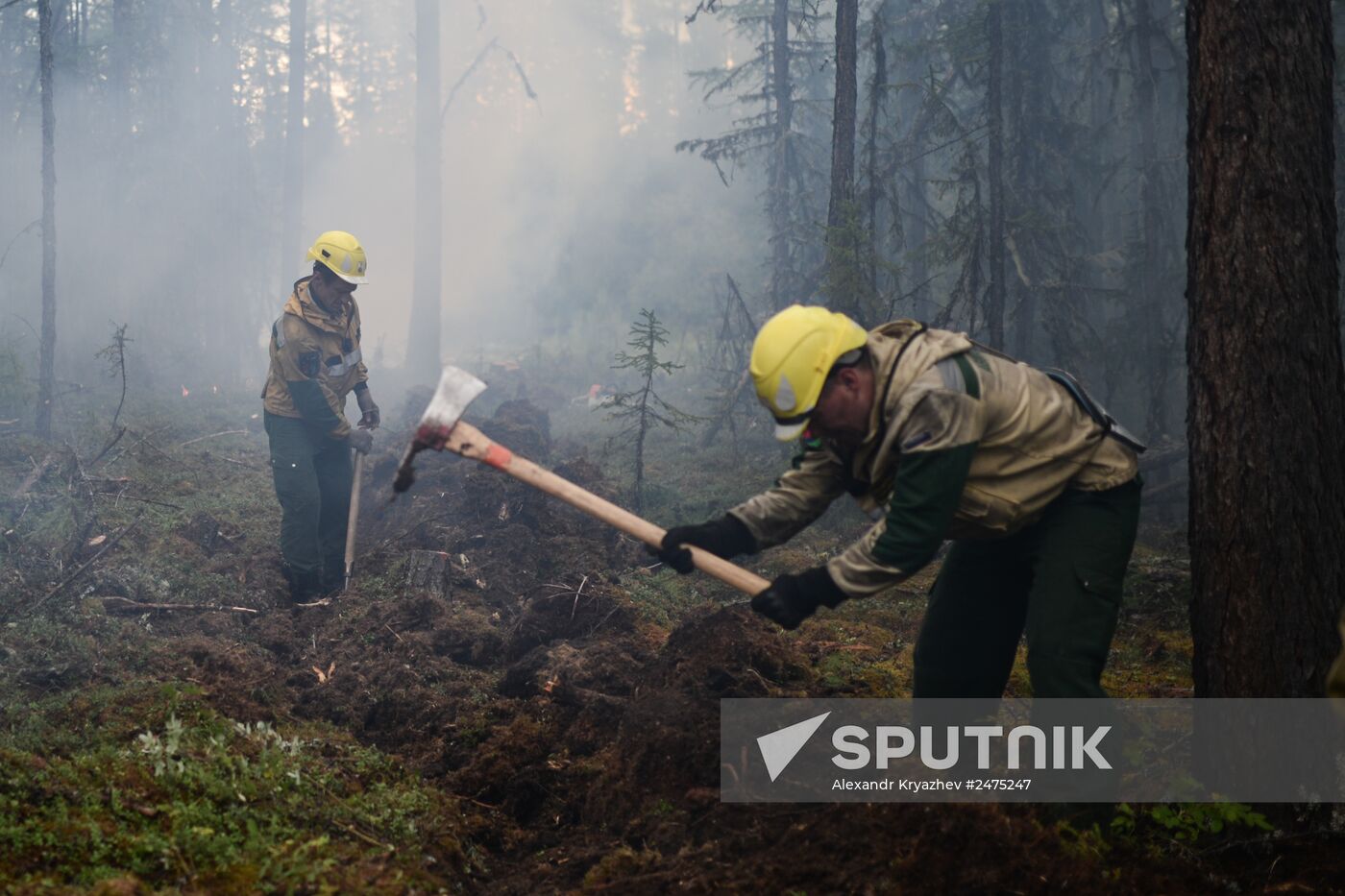 Wildfires put out in Yakutia