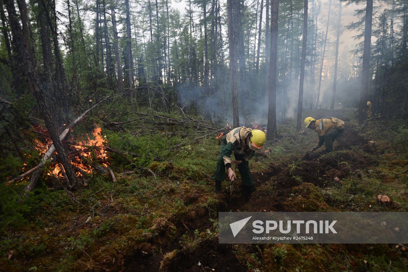 Wildfires put out in Yakutia