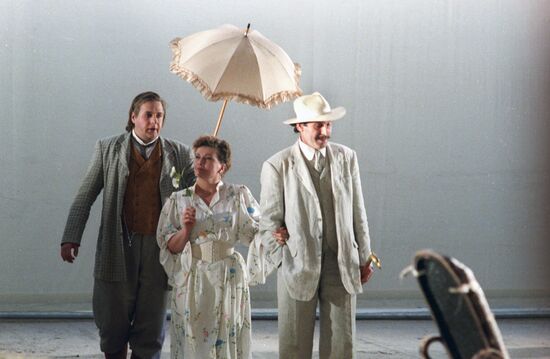 Scene from the Cherry Orchard
