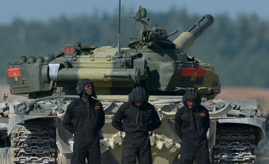 Tank Biathlon 2014 World Championships. Pursuit race