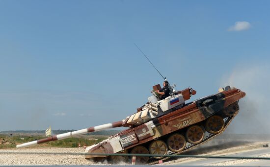 Tank Biathlon 2014 World Championships. Pursuit race