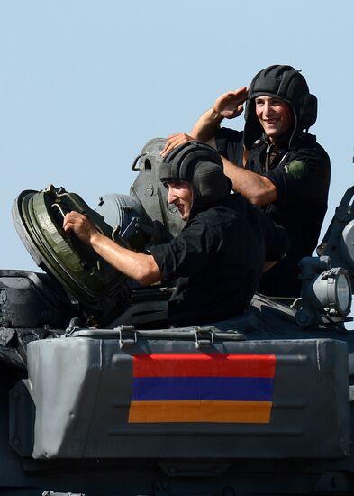 Tank Biathlon 2014 World Championships. Pursuit race