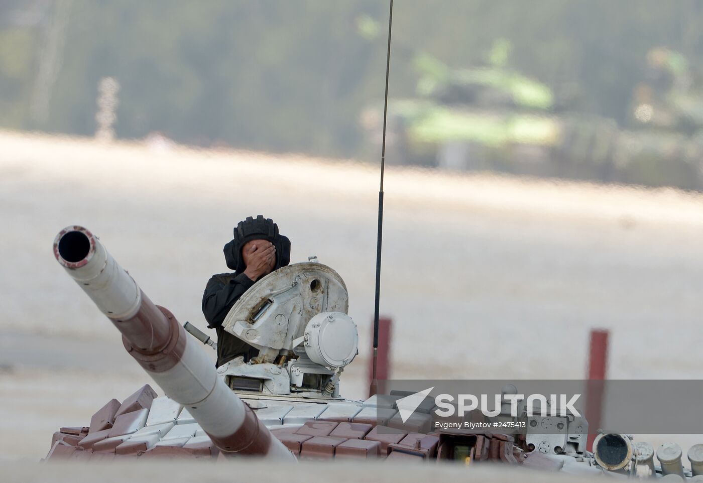 Tank Biathlon 2014 World Championships. Pursuit race