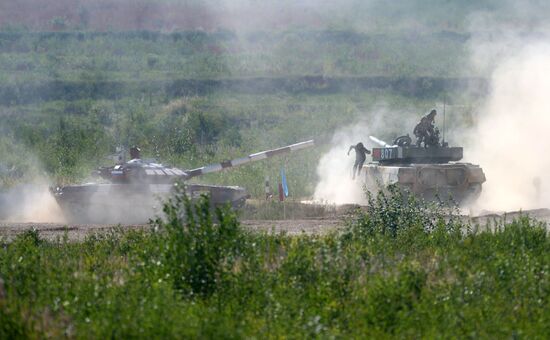 Tank Biathlon 2014 World Championships. Pursuit race
