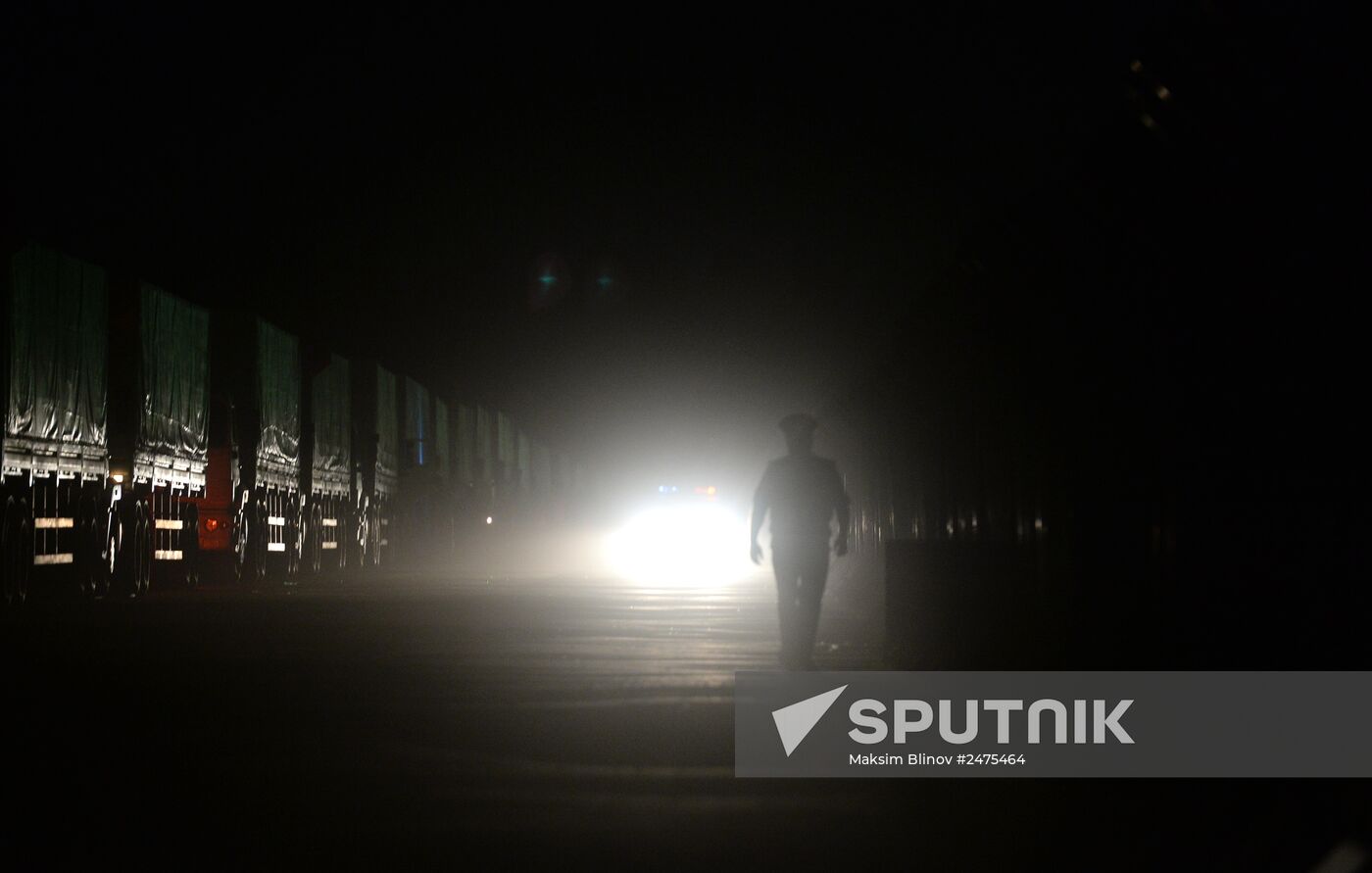 Truck convoy to deliver humanitarian relief aid to Ukraine