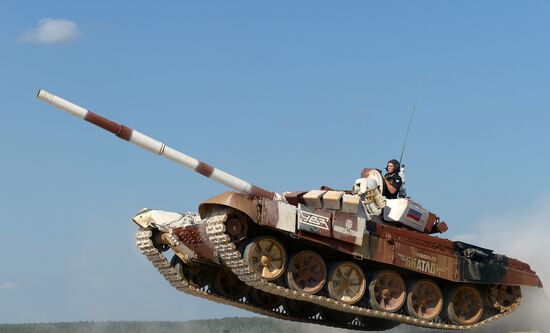 Tank Biathlon 2014 World Championships. Pursuit race