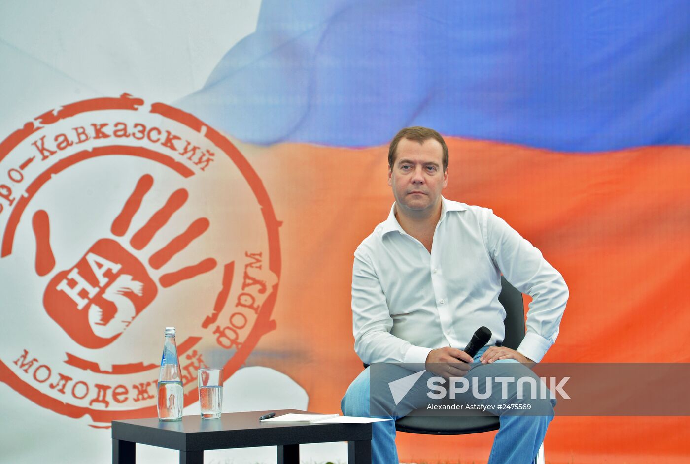 Dmitry Medvedev visits North Caucasian Federal District