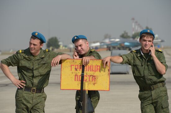 Celebrating Air Force Day in Lipetsk
