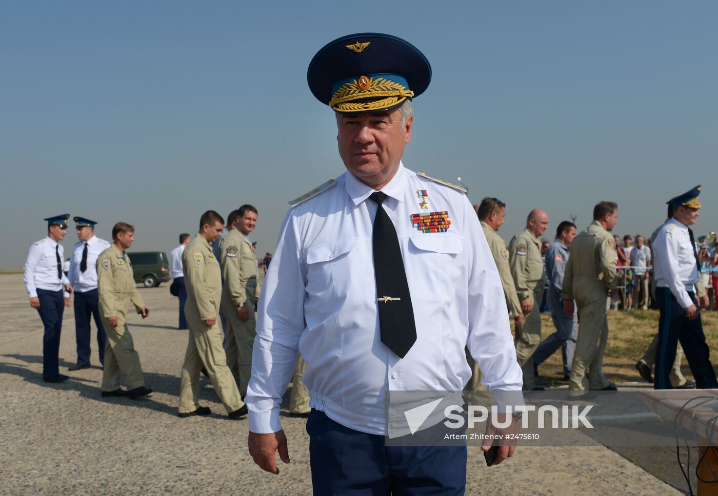 Celebrating Air Force Day in Lipetsk