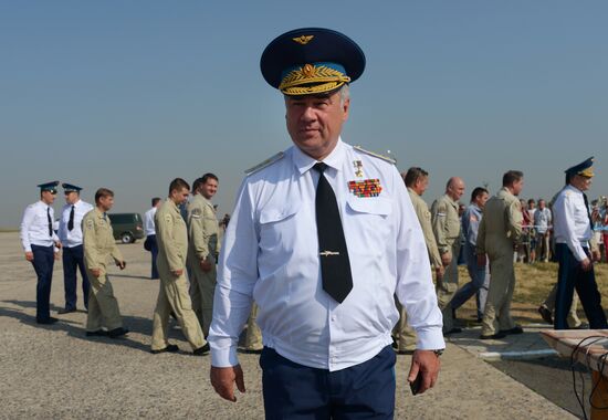 Celebrating Air Force Day in Lipetsk