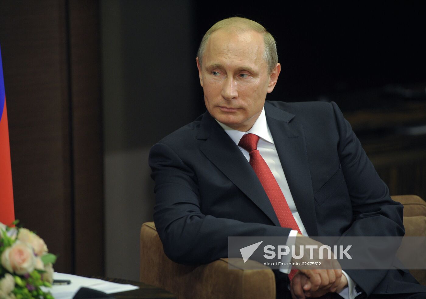 Vladimir Putin meets with Abdel Fattah al-Sisi in Sochi