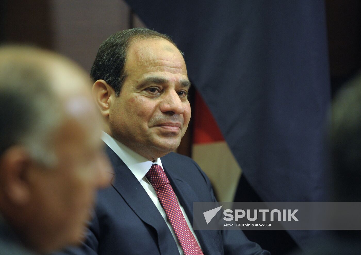 Vladimir Putin meets with Abdel Fattah al-Sisi in Sochi