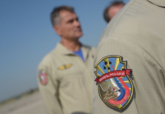 Celebrating Air Force Day in Lipetsk