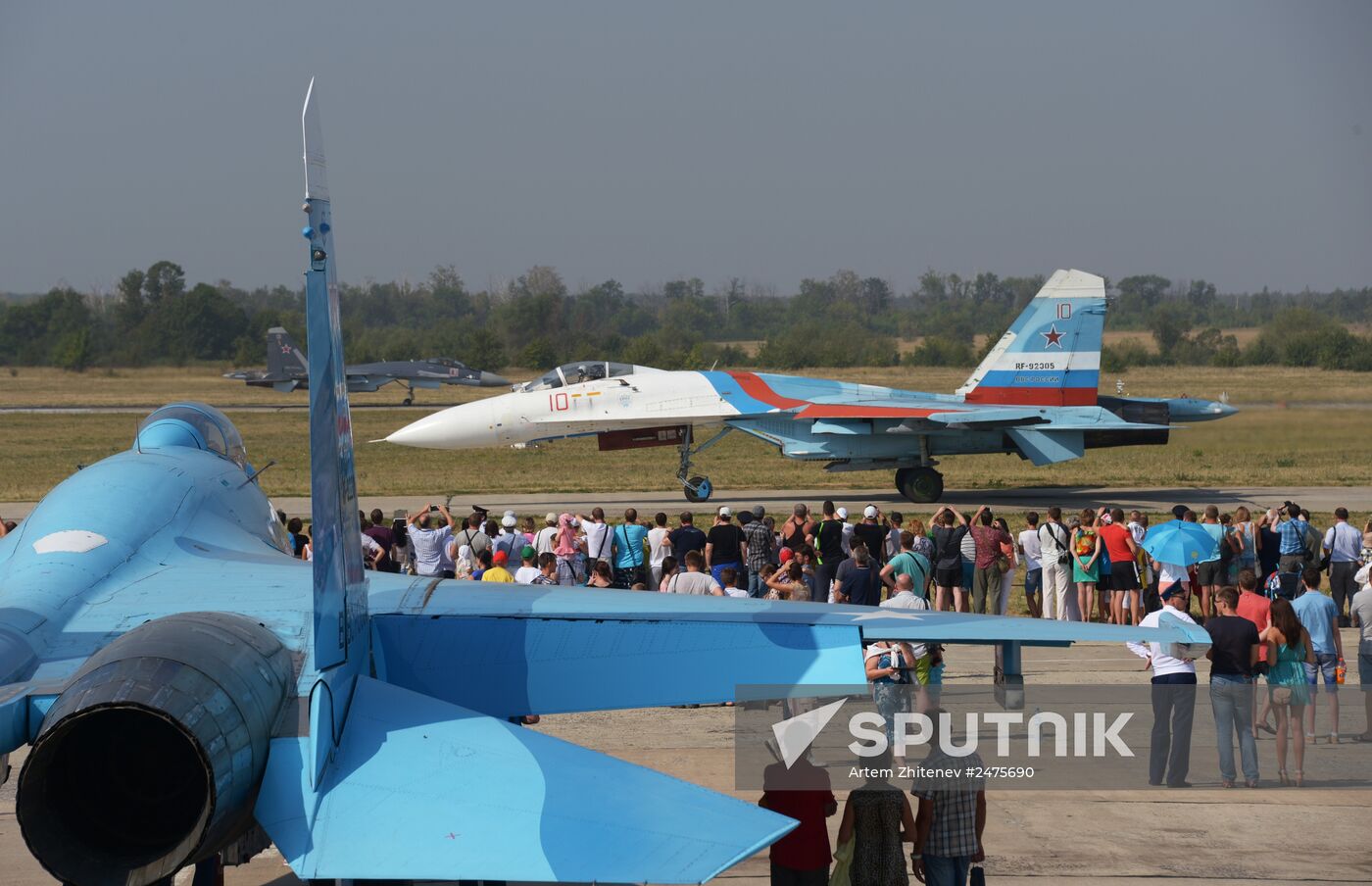 Celebrating Air Force Day in Lipetsk