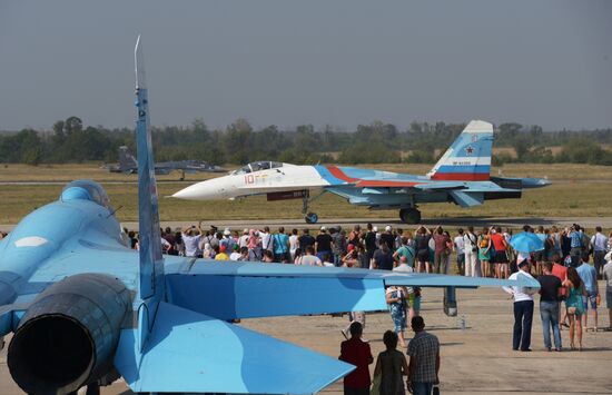 Celebrating Air Force Day in Lipetsk