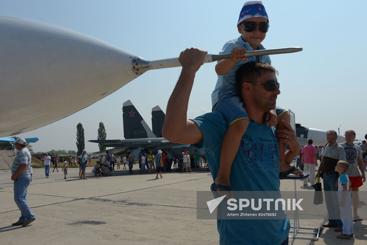 Celebrating Air Force Day in Lipetsk