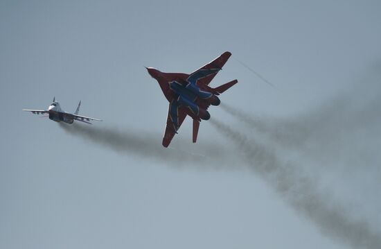 Celebrating Air Force Day in Lipetsk