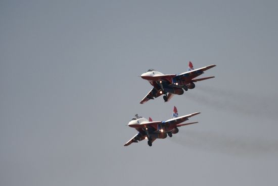 Celebrating Air Force Day in Lipetsk