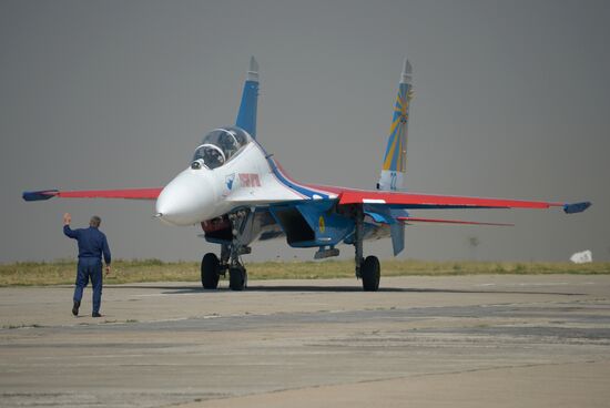 Celebrating Air Force Day in Lipetsk