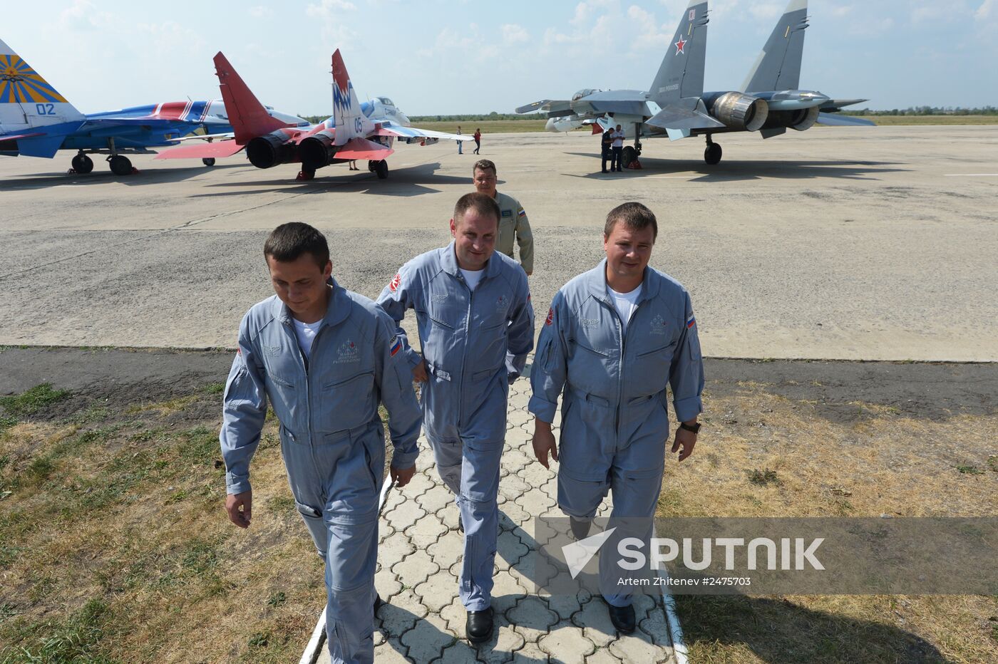 Celebrating Air Force Day in Lipetsk