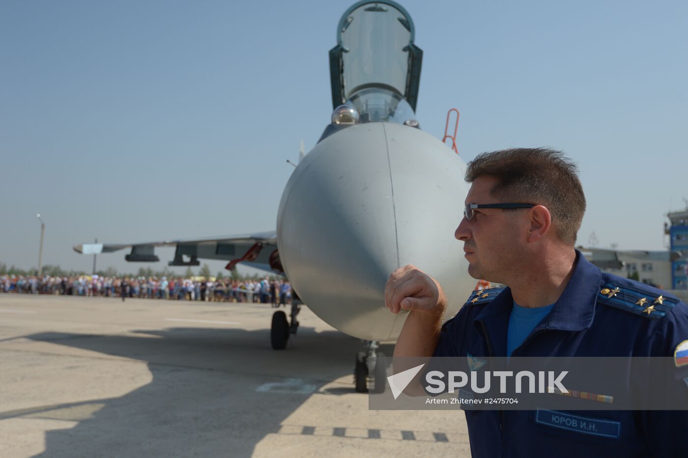 Celebrating Air Force Day in Lipetsk