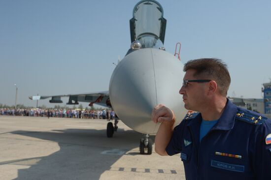 Celebrating Air Force Day in Lipetsk