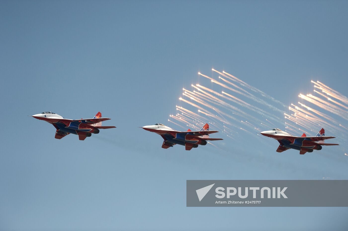 celebrating Air Force Day in Lipetsk