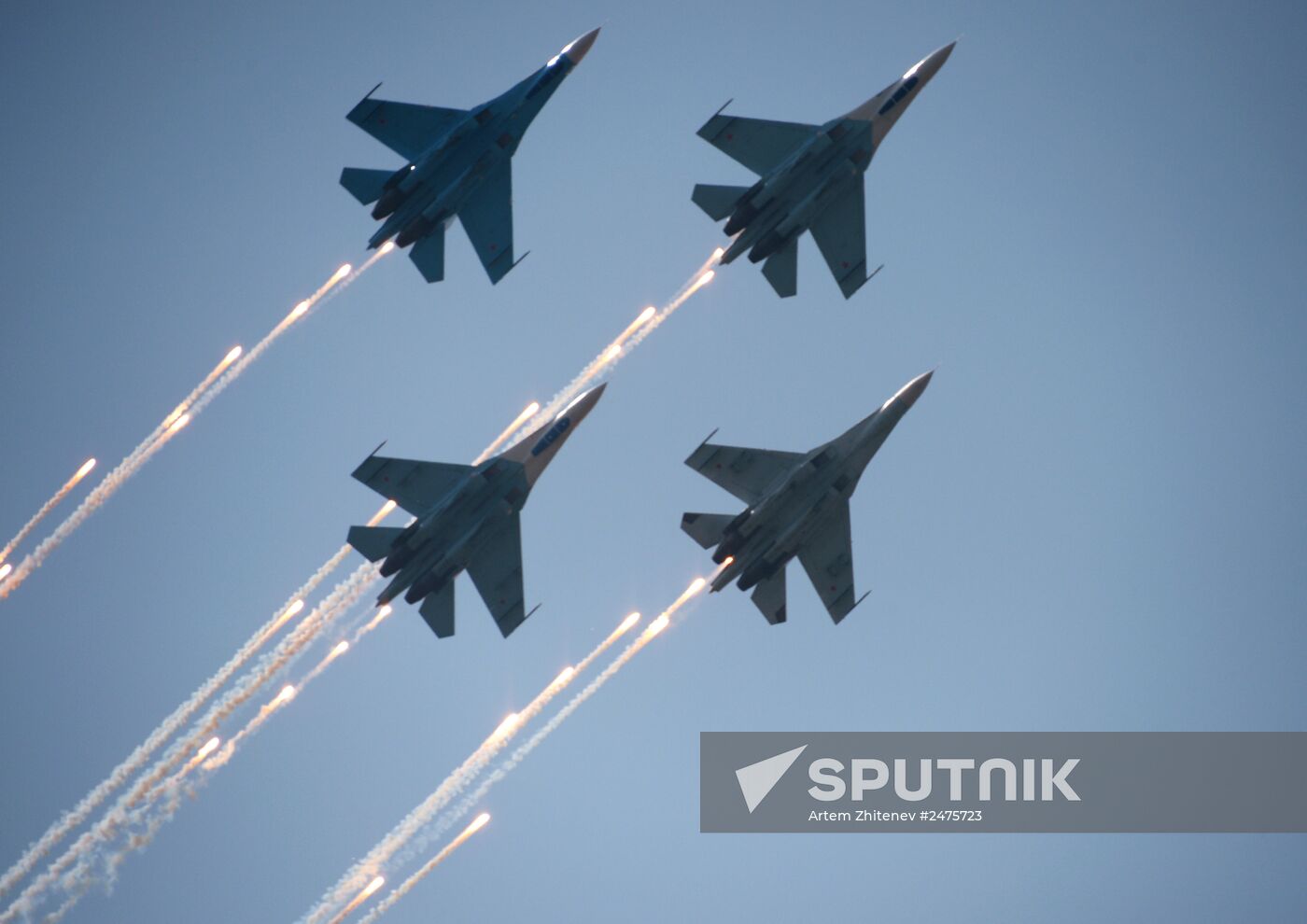 celebrating Air Force Day in Lipetsk