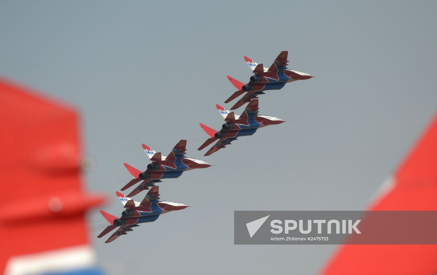 celebrating Air Force Day in Lipetsk