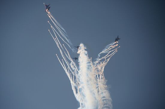 Celebrating Air Force Day in Lipetsk
