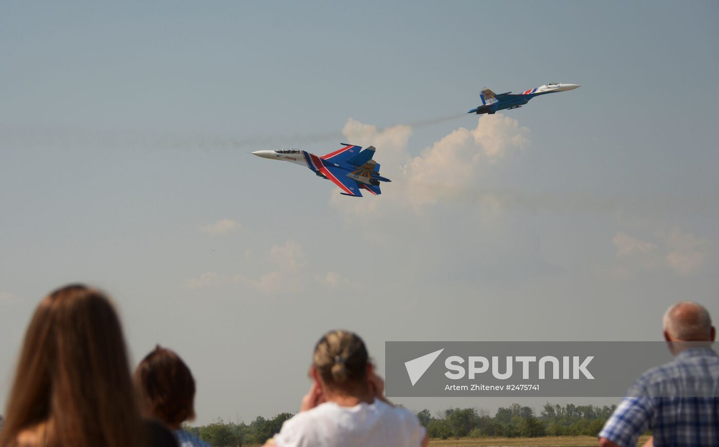Celebrating Air Force Day in Lipetsk