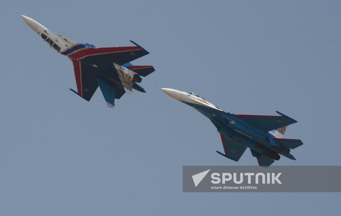 Celebrating Air Force Day in Lipetsk