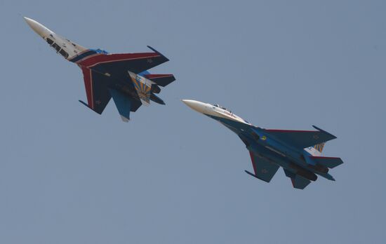Celebrating Air Force Day in Lipetsk