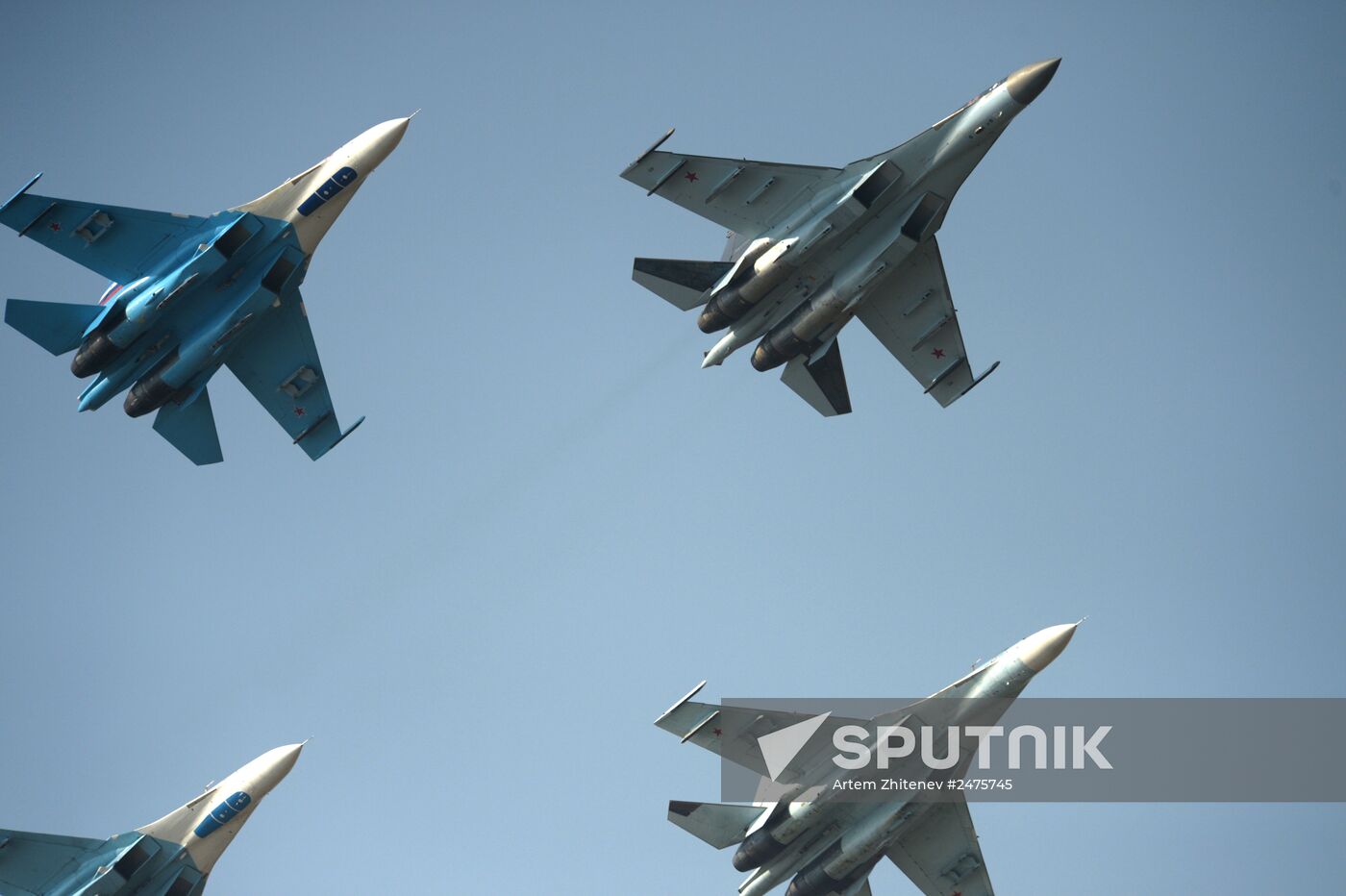 Celebrating Air Force Day in Lipetsk