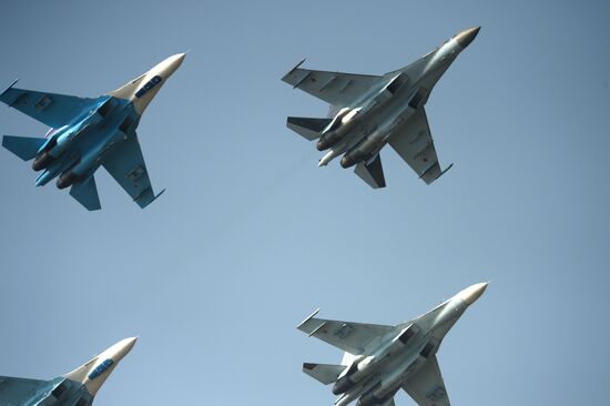 Celebrating Air Force Day in Lipetsk