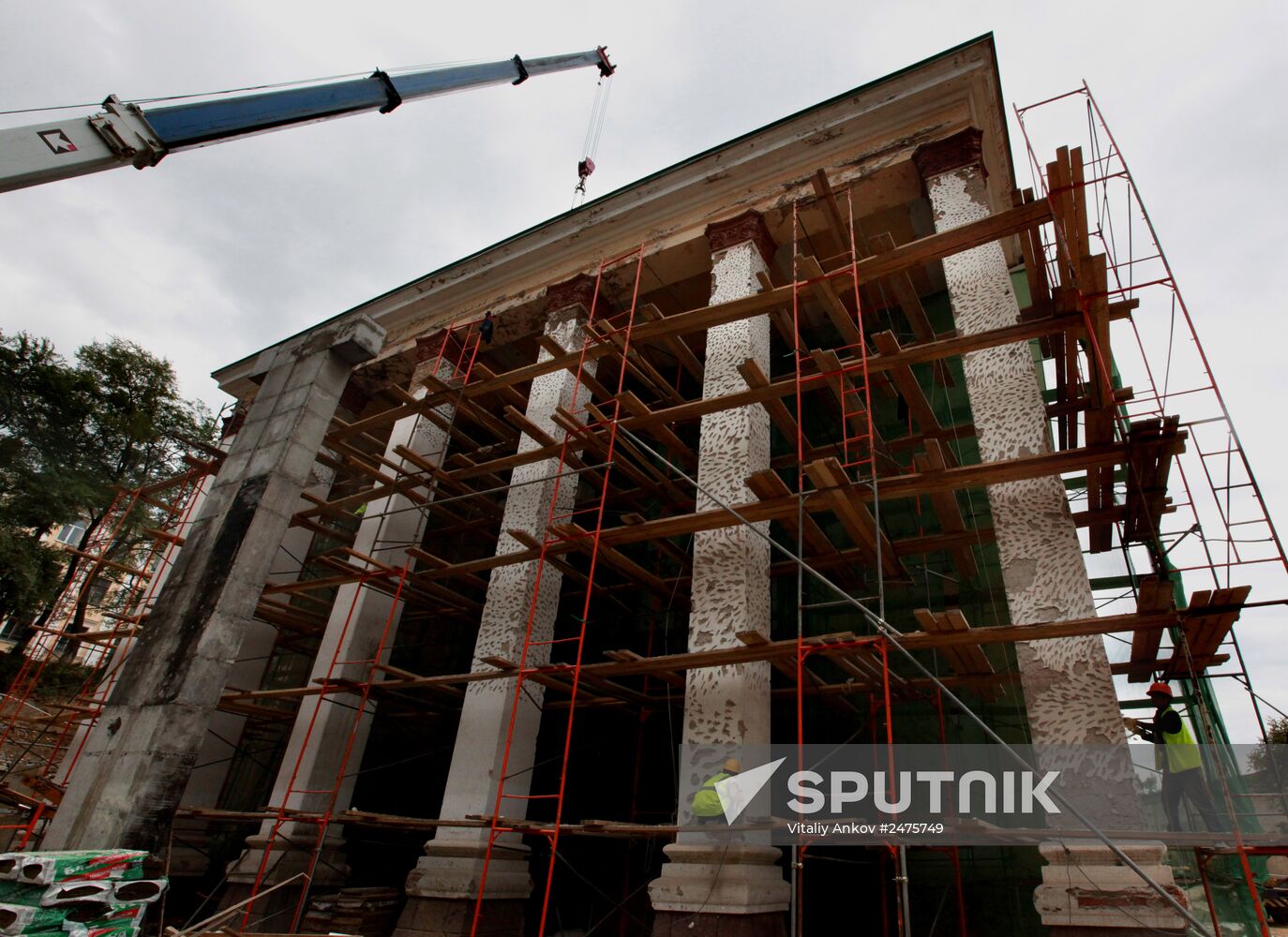 Construction of Presidential Cadet School in Vladivostok