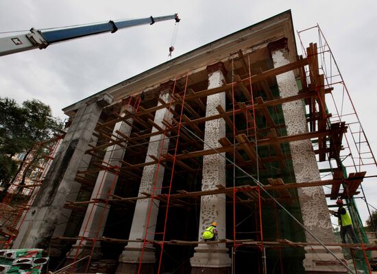 Construction of Presidential Cadet School in Vladivostok