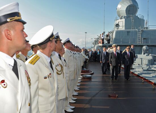 Vladimir Putin meets with Abdel Fattah el-Sisi in Sochi