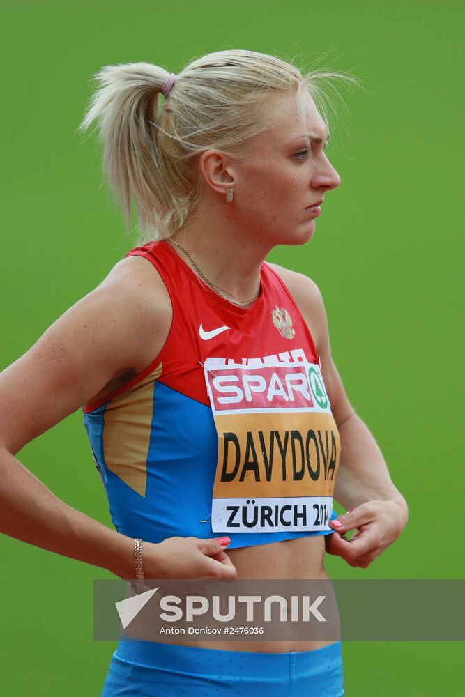 European Athletics Championships. Day Two