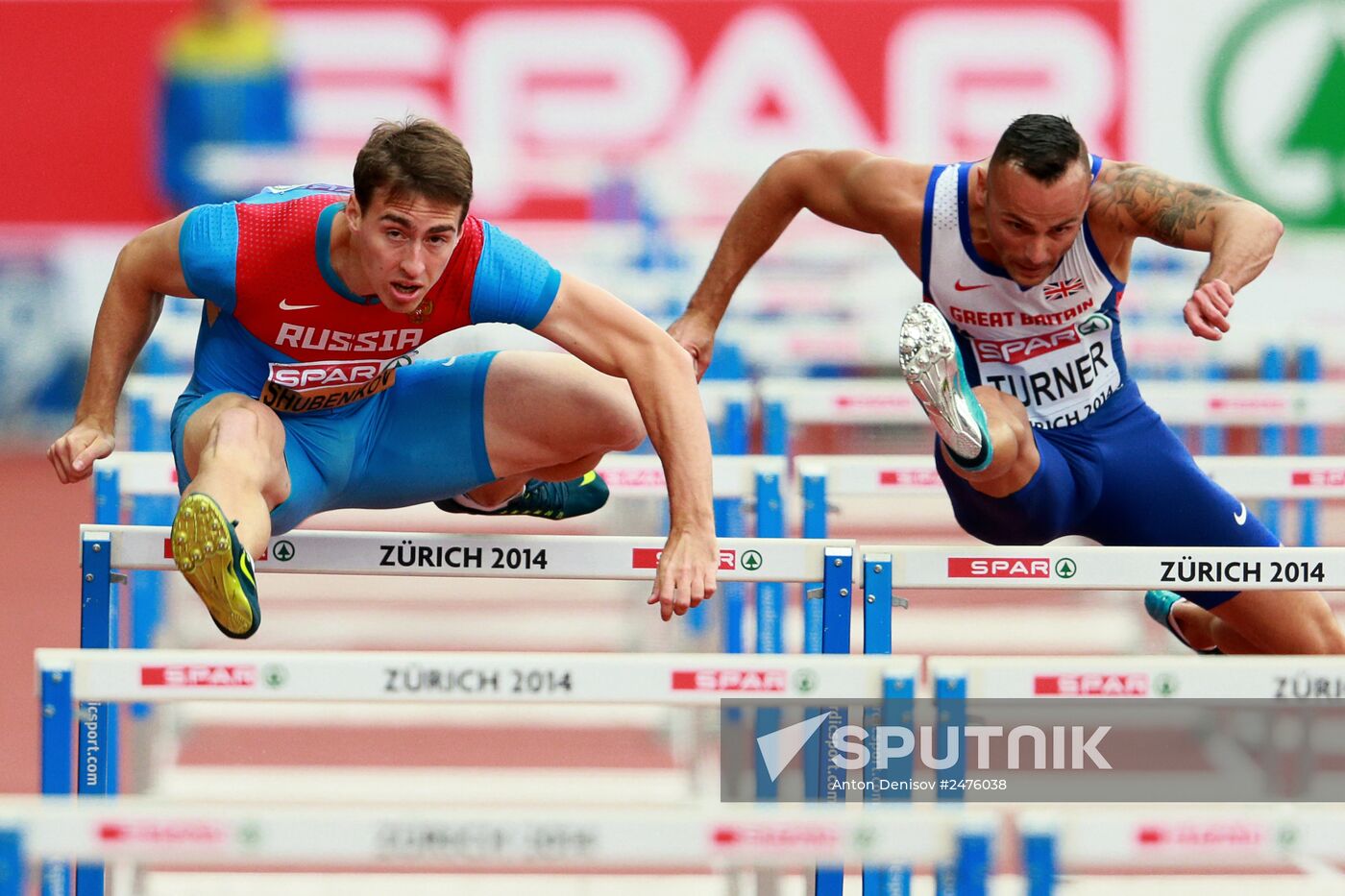 European Athletics Championships. Day Two