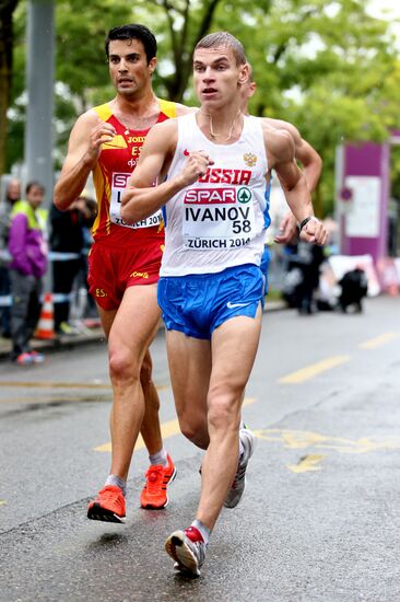 European Athletics Championships. Day Two