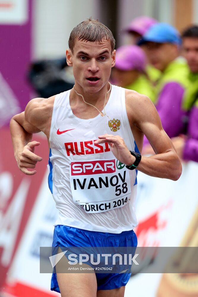 European Athletics Championships. Day Two
