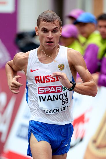 European Athletics Championships. Day Two