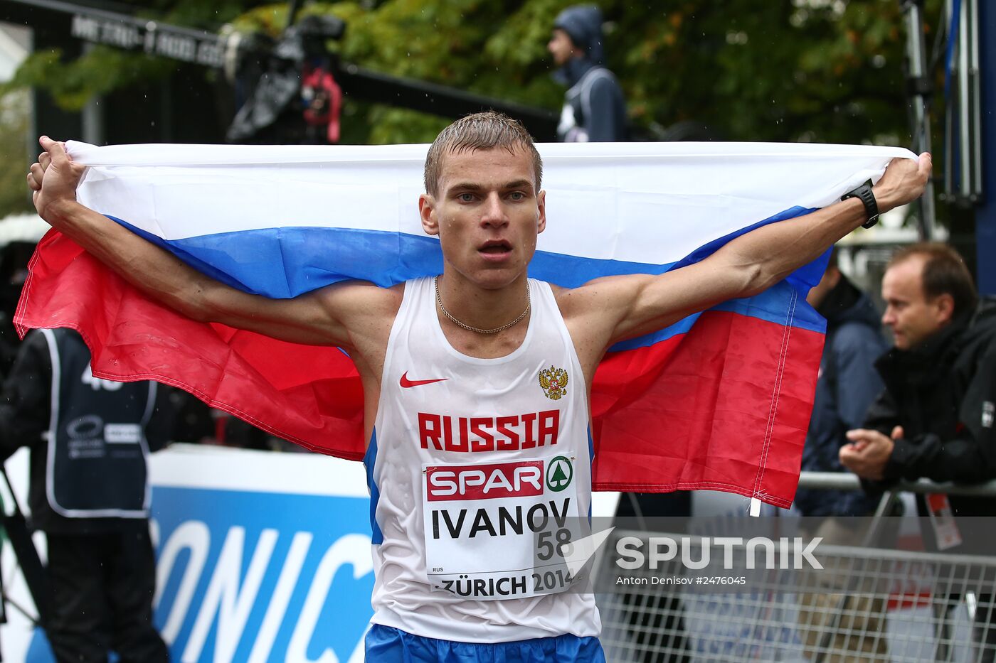 European Athletics Championships. Day Two