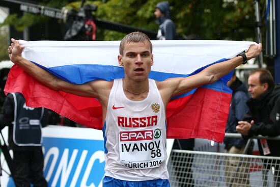 European Athletics Championships. Day Two