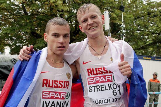 European Athletics Championships. Day Two