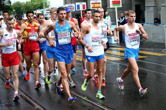 European Athletics Championships. Day Two