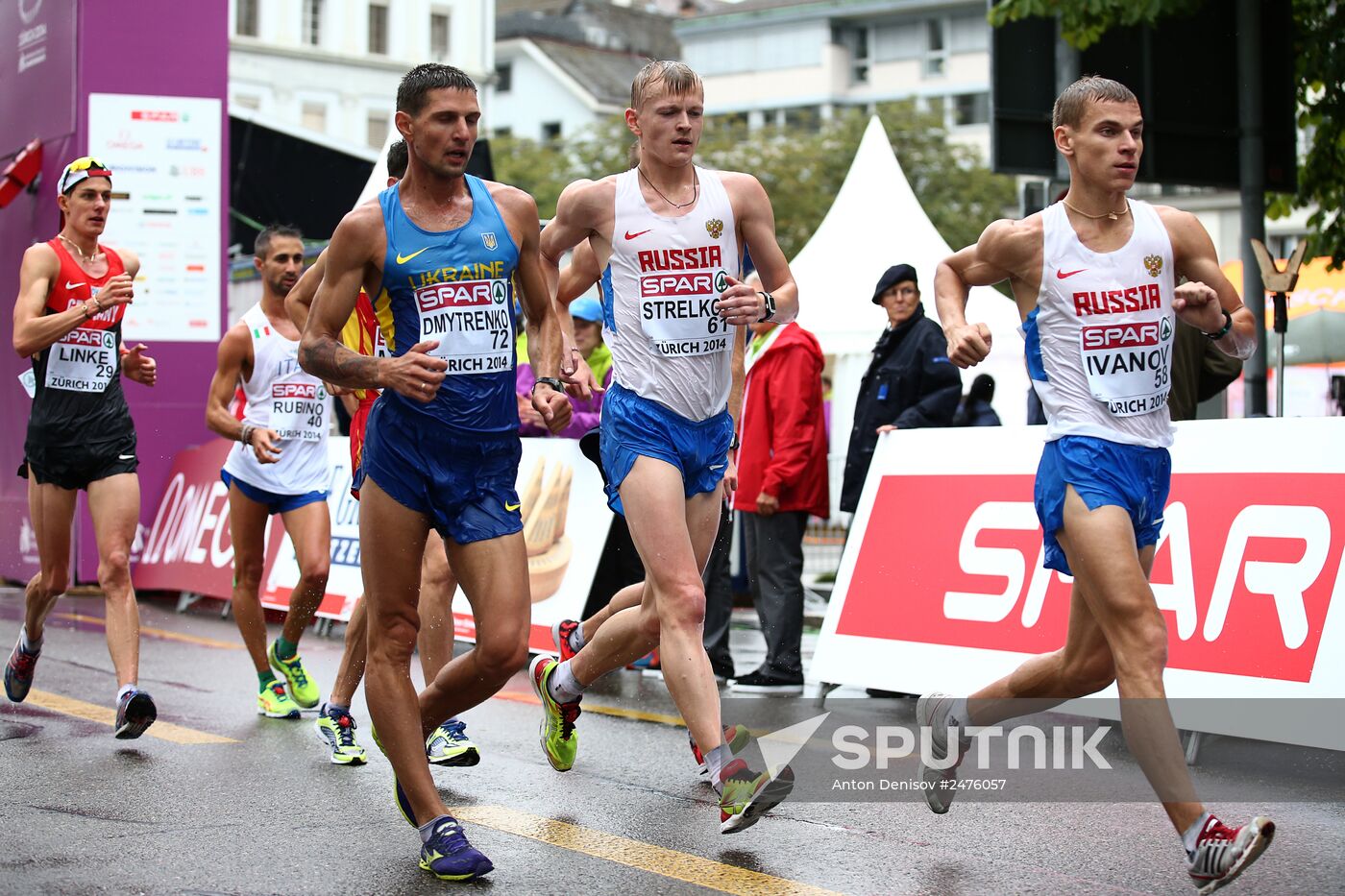 European Athletics Championships. Day Two
