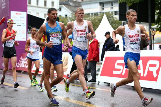 European Athletics Championships. Day Two